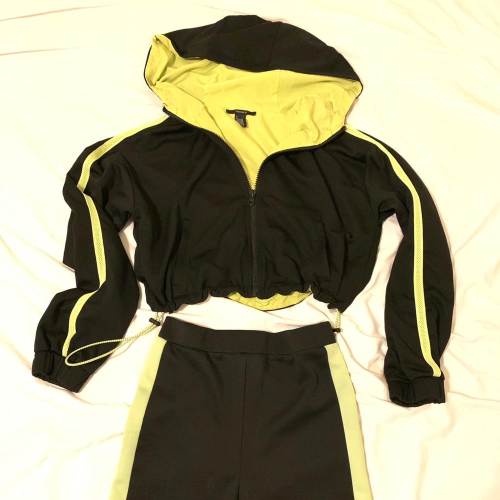 Neon and black set